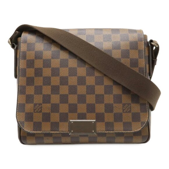 LOUIS VUITTON Brown Damier Shoulder Bag - Picture 1 of 8